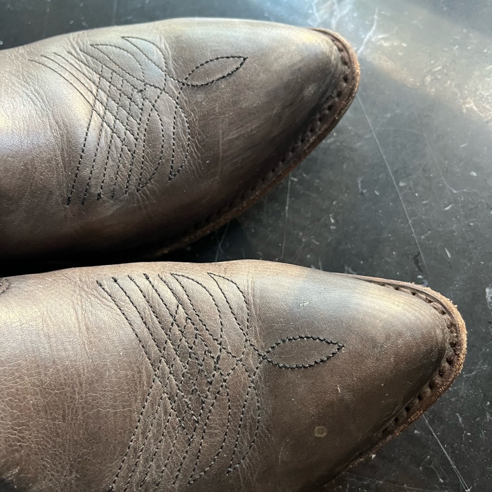 Frye Billie Shootie western leather shoe boots - Picture 4 of 9